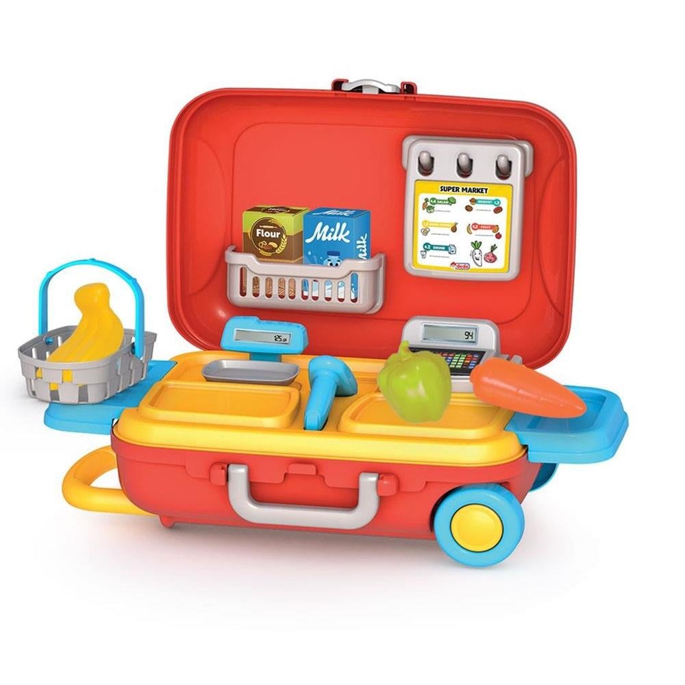 Dede Oyuncak Candy & Ken Market Set Bavulum 03904