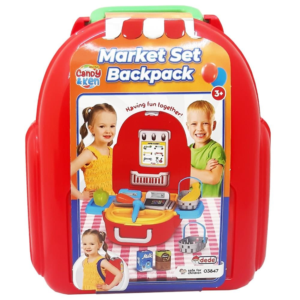 Dede Oyuncak Candy Market Set Sırt Çantası 03847