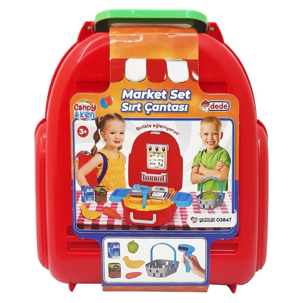 Dede Oyuncak Candy Market Set Sırt Çantası 03847