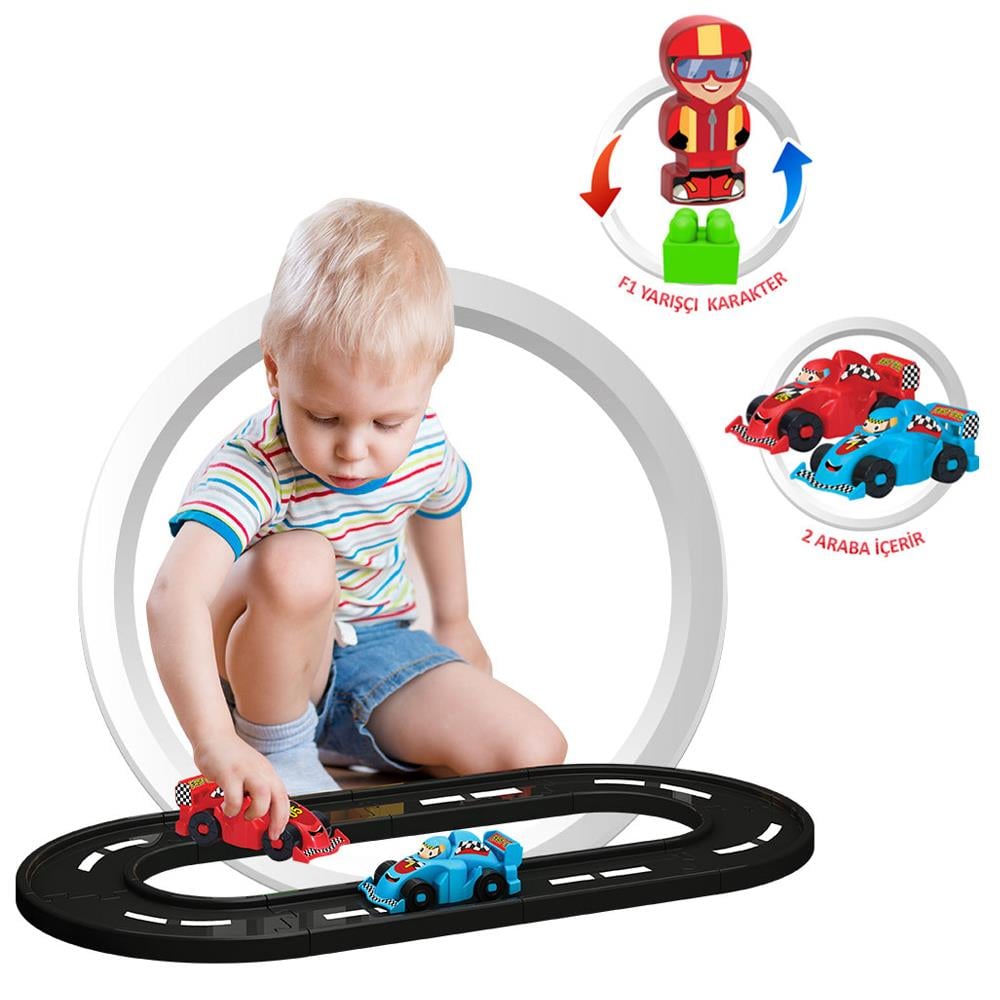 Dede Oyuncak F1 Yol Seti 46 Parça 03321