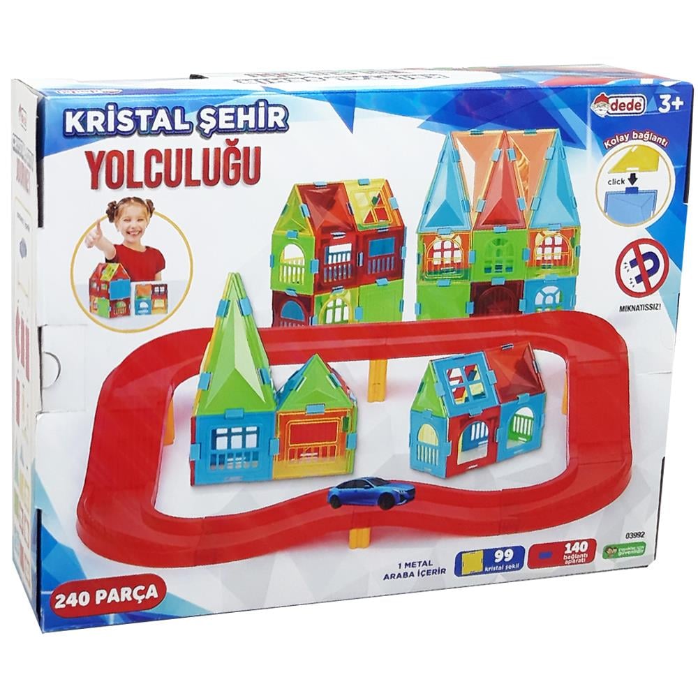 Dede Oyuncak Kristal Şehir Yolculuğu 240 Parça 03992