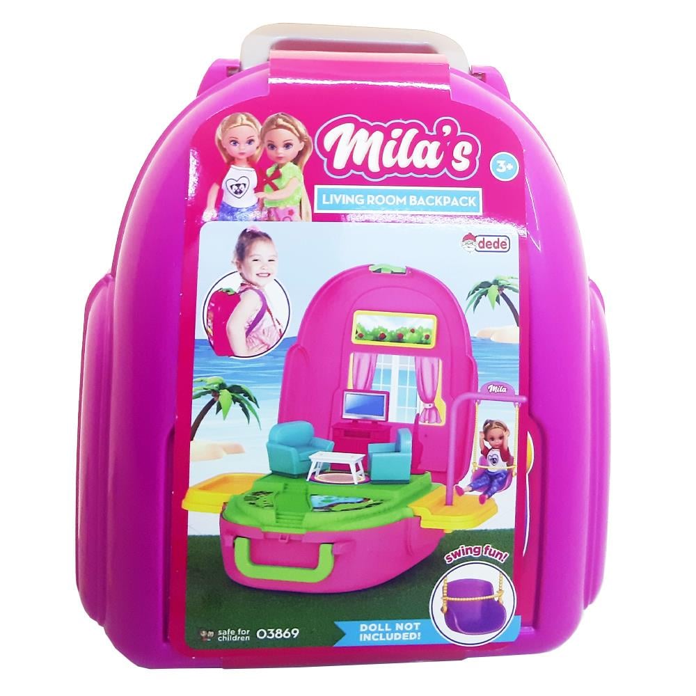 Dede Oyuncak Mila'nın Oturma Odası Sırt Çantası 03869