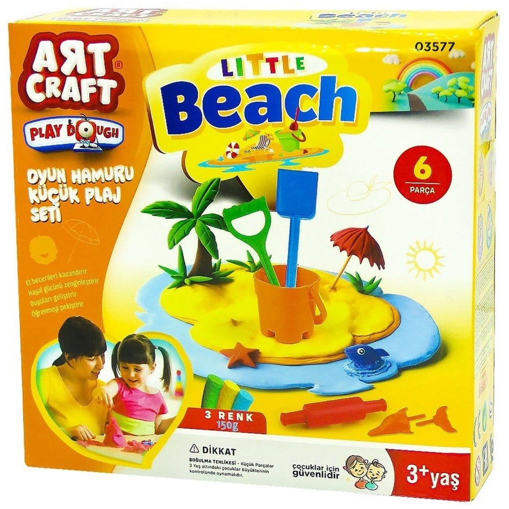 Dede Oyuncak Plaj Seti Oyun Hamuru 150 Gr 03577