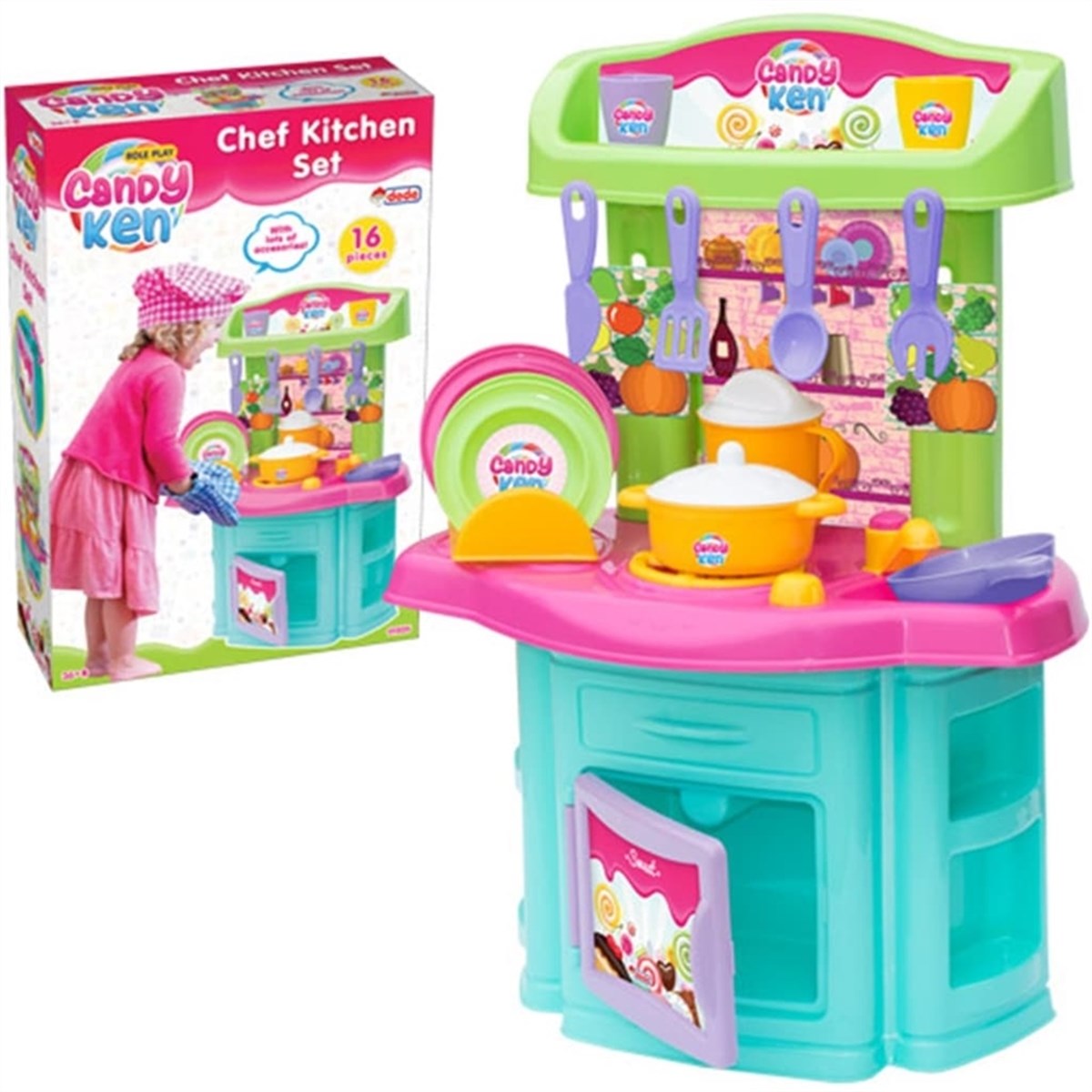 Dede Oyuncak Şef Mutfak Set
