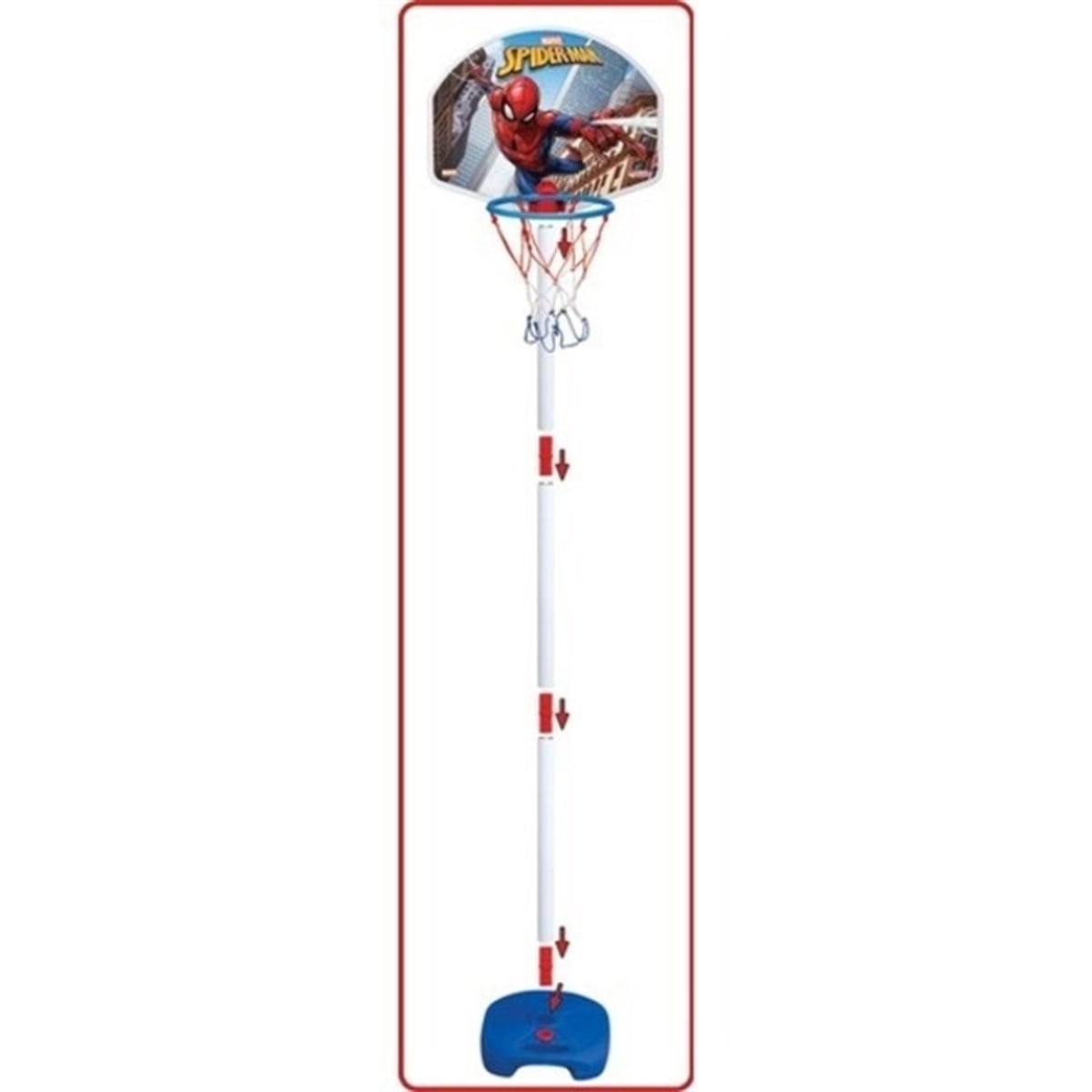 Dede Spiderman Ayaklı Basketbol Set