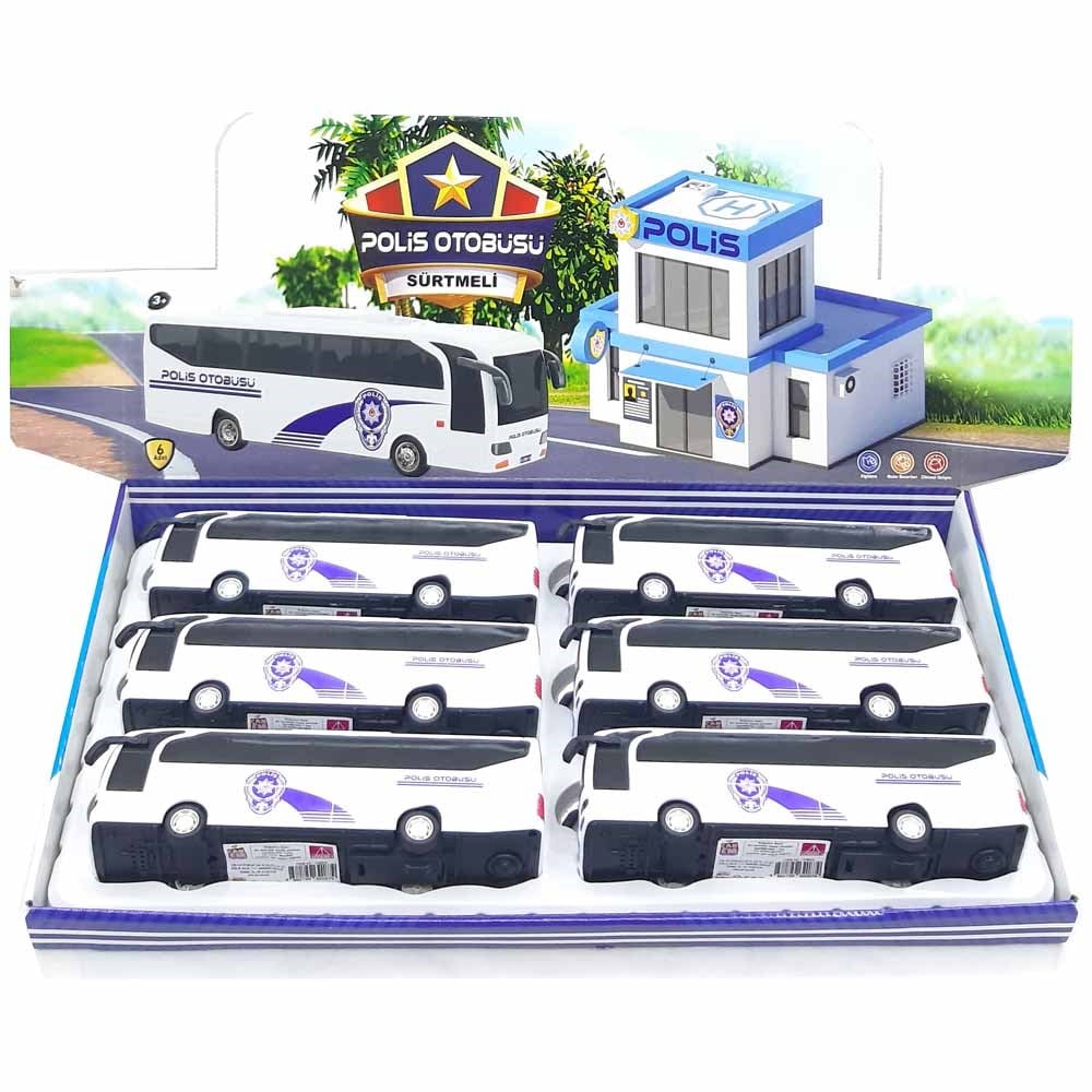 Display Sürtmeli Polis Otobüsü