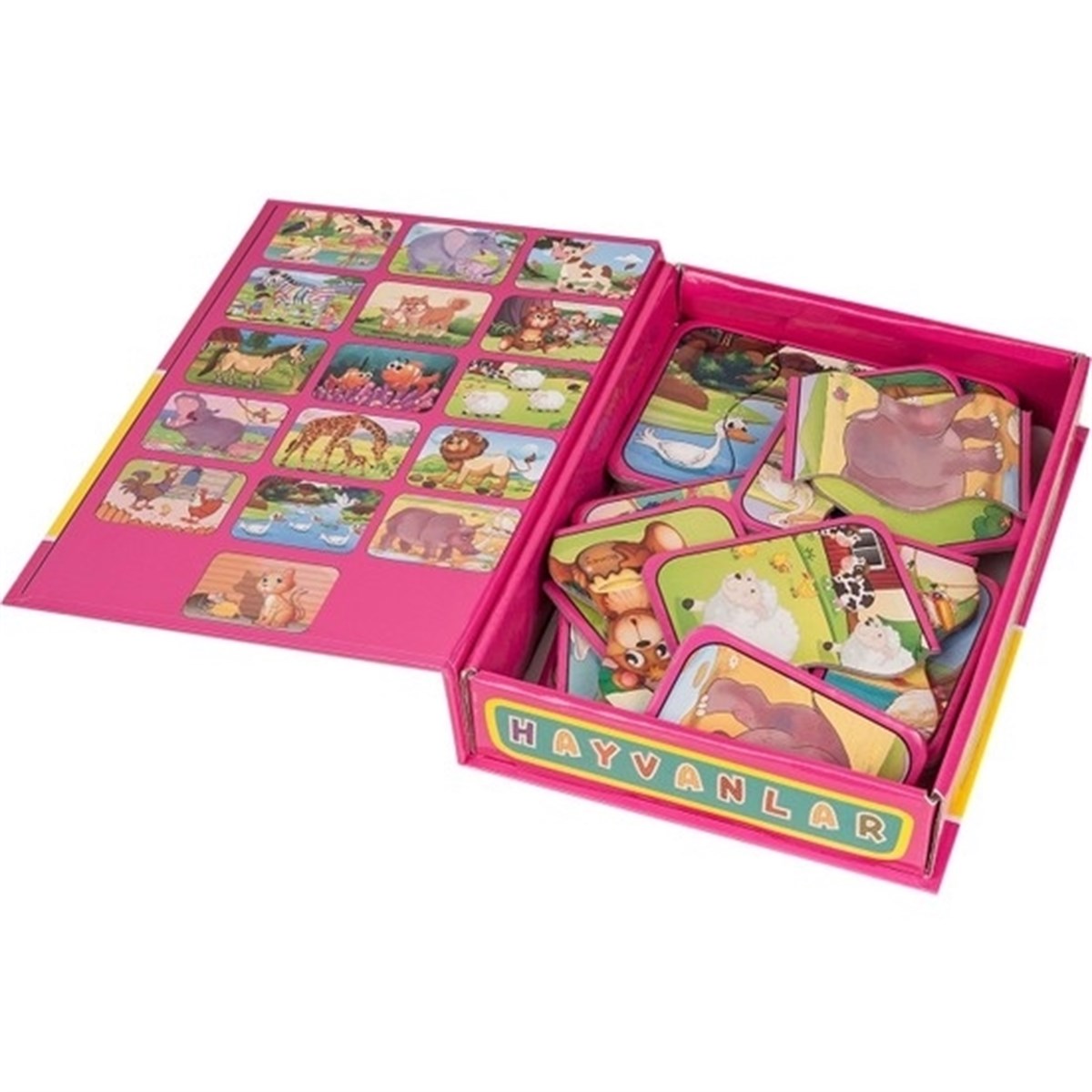 Diy Toy Flash Card Hayvanlar