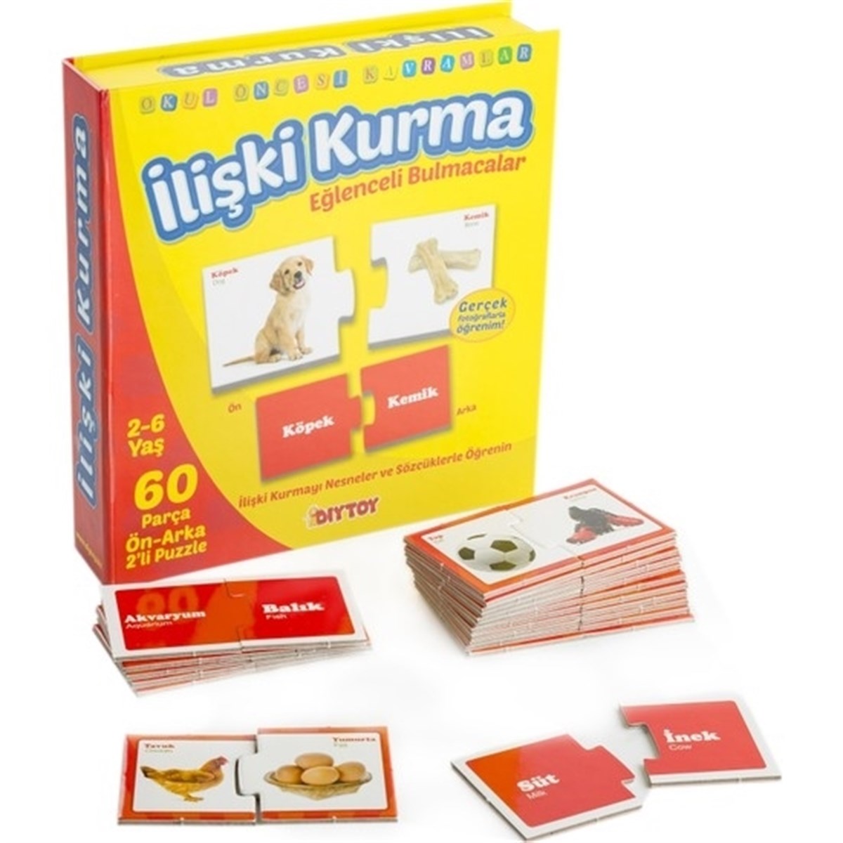 Diy Toy İlişki Kurma Eğlenceli Bulmacalar