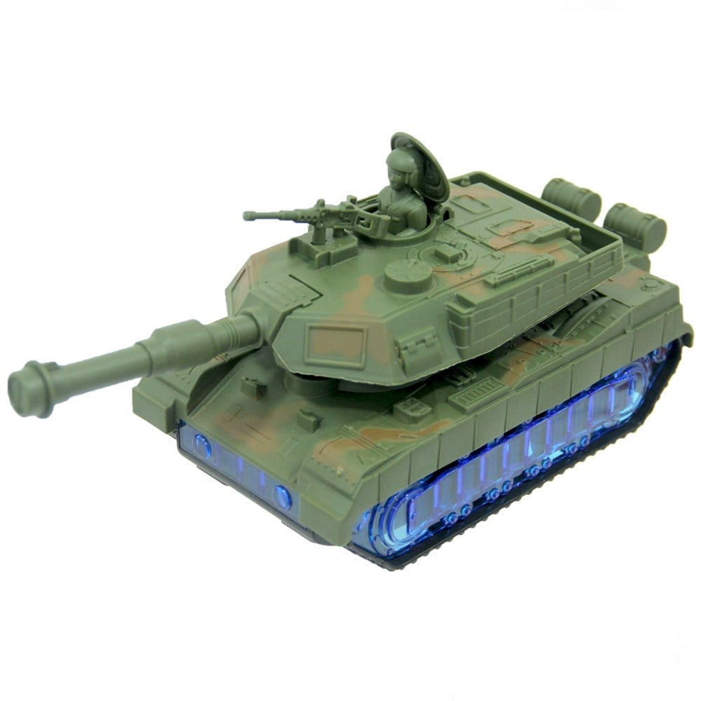 Tank King Pilli Işıklı Sesli