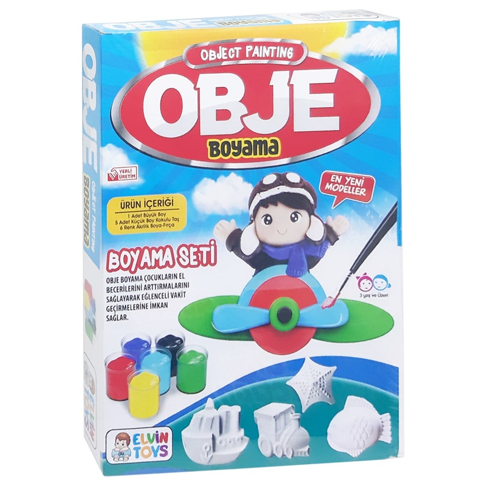 Elvin Oyuncak Obje Boyama
