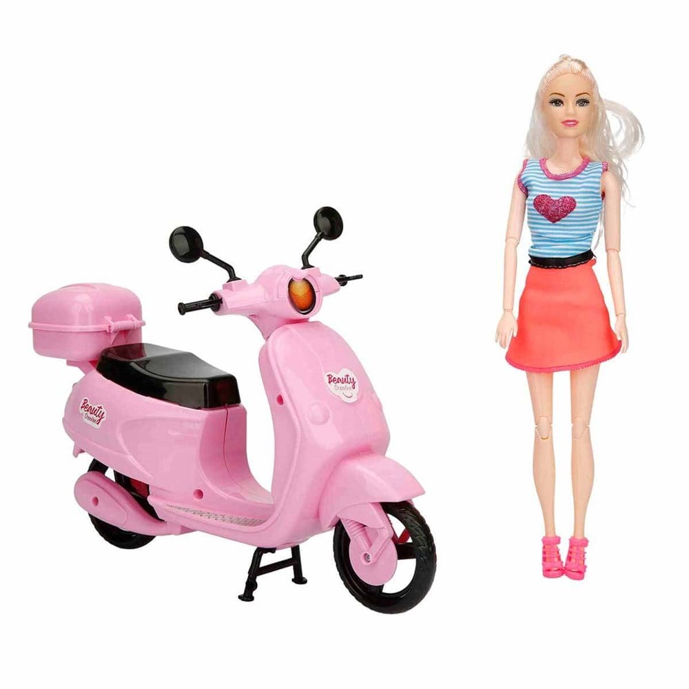 Engin Oyuncak Beauty Bebek ve Scooter BS-2020
