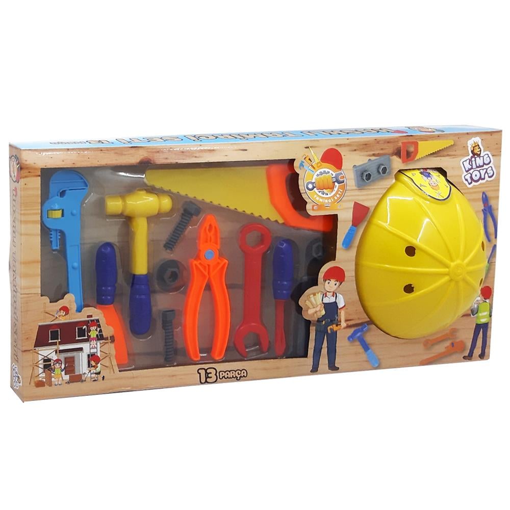 Engin Oyuncak Kasklı Tamir Takımı ENG-1156