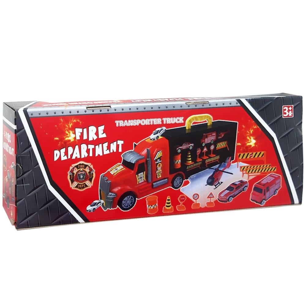 Eren Oyuncak Heroes Çantalı İtfaiye Tır Seti ERN-875
