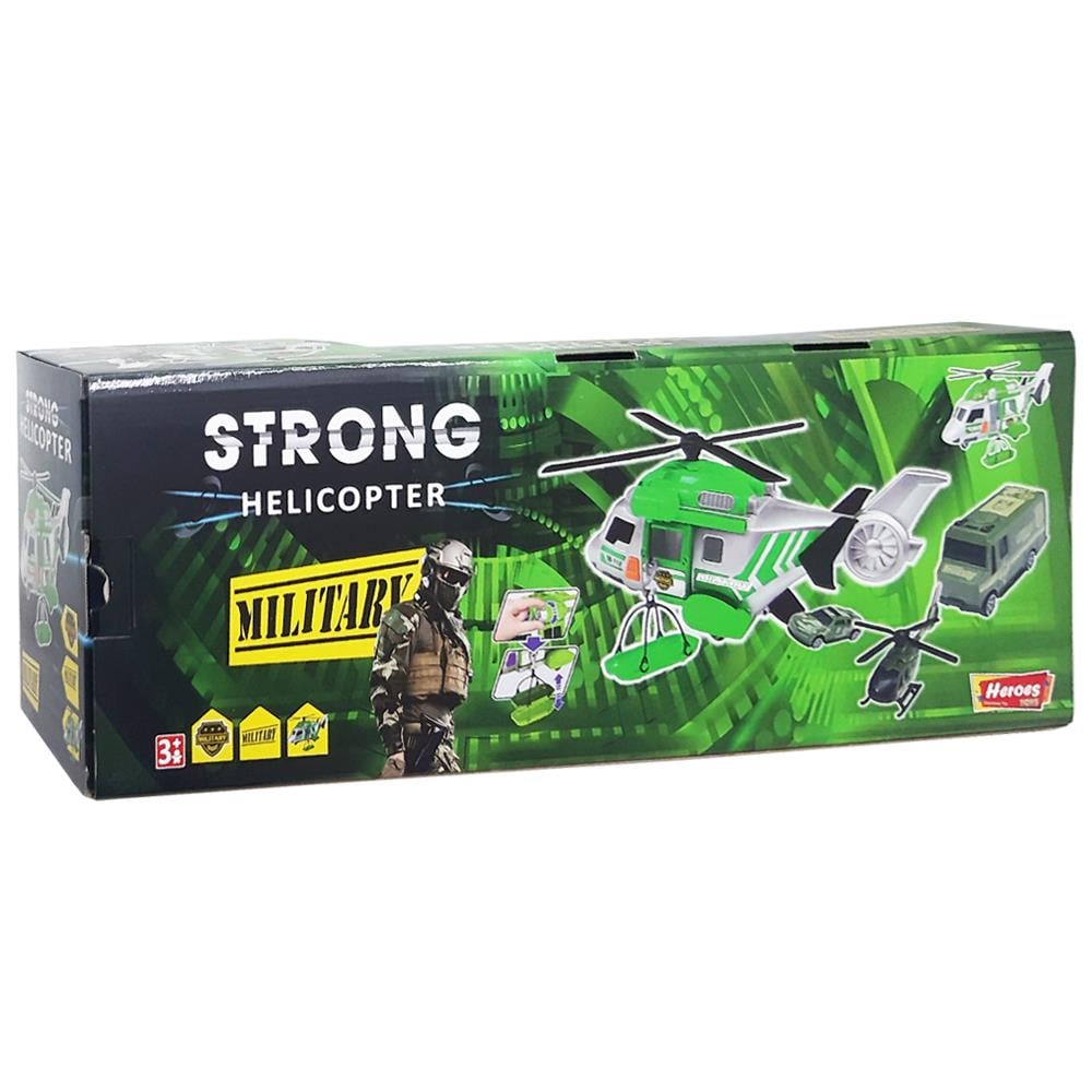 Eren Oyuncak Heroes Helikopter Asker Seti Arabalı ERN-2002