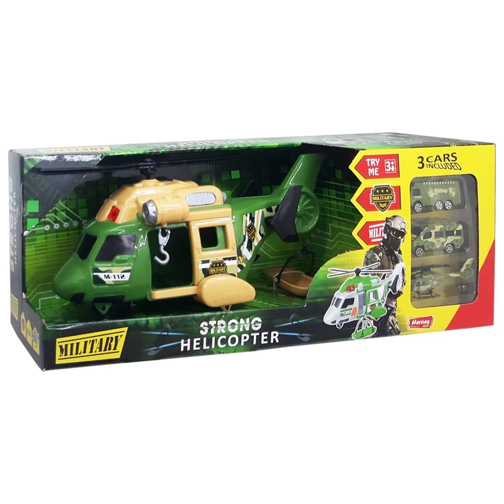 Eren Oyuncak Heroes Helikopter Asker Seti Arabalı ERN-2002