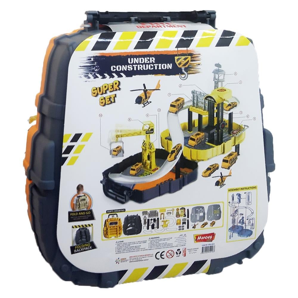 Eren Oyuncak Heroes Toys Çantalı İnşaat Seti ERN-2018