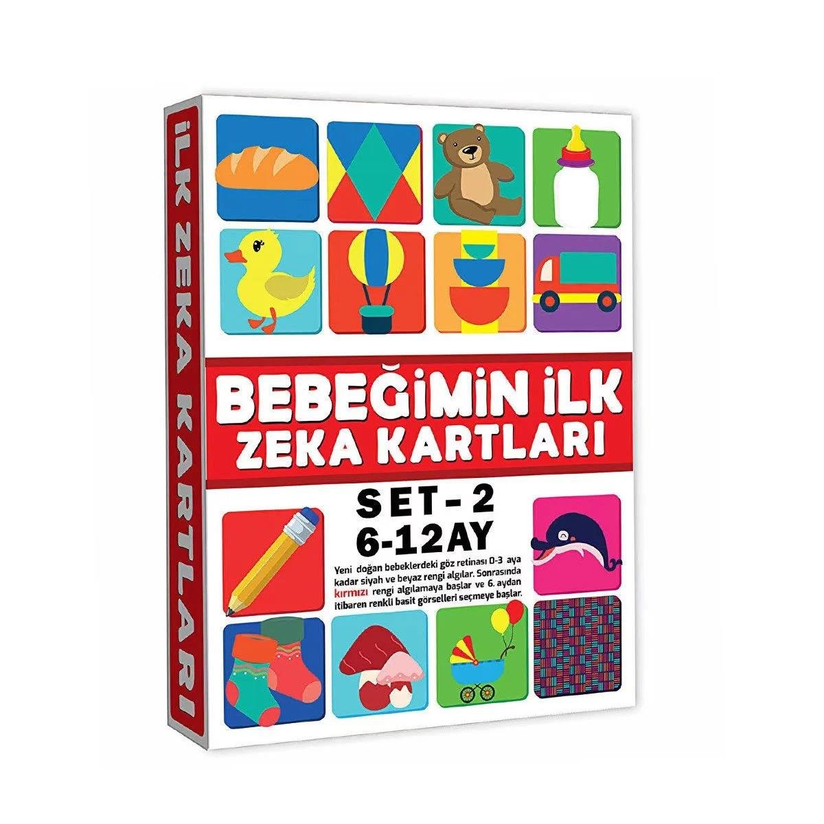 ERKEN EGITIM ZEKA KARTI 6-12 AY SET 2
