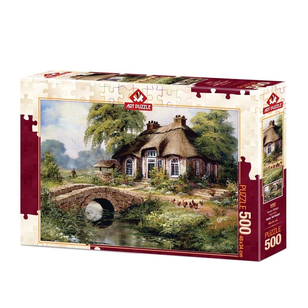 Art Puzzle 500 Parça Yeşil Köy 5080