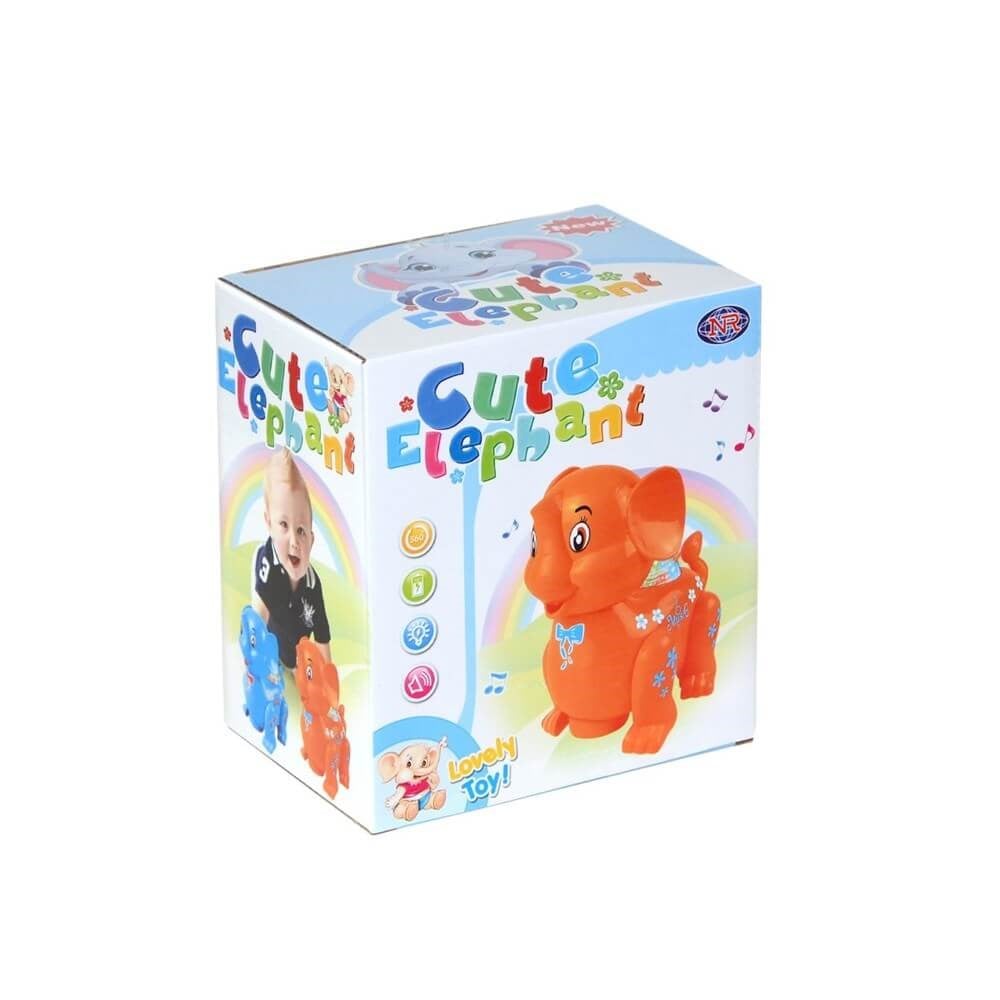 Prestij Pilli Işıklı Müzikli Fil