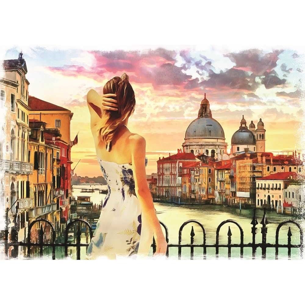 Art Puzzle Venedik'e Bakış 1500 Parça Puzzle