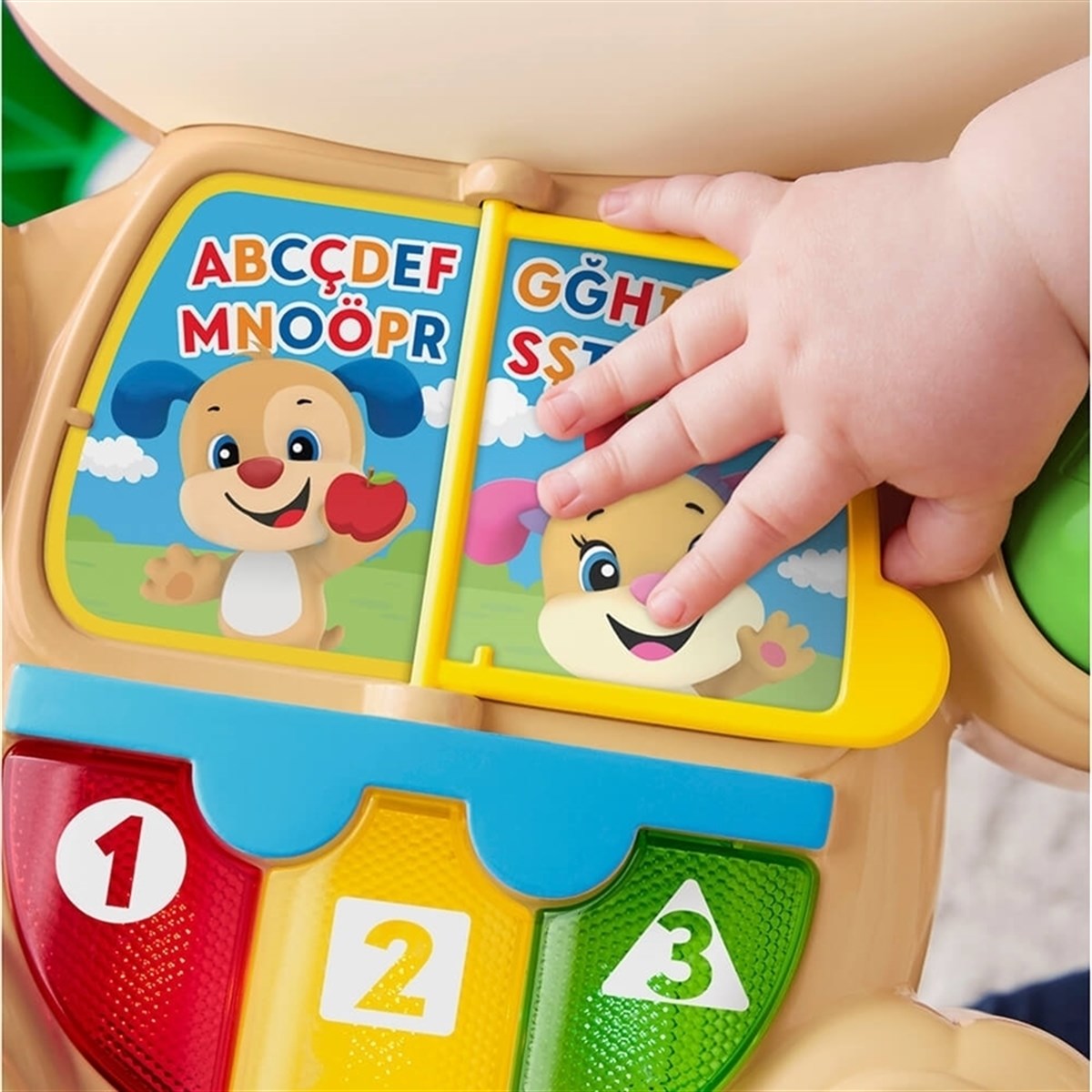 Fisher Price Eğitici Köpekçik Yürüteç Türkçe FTG10