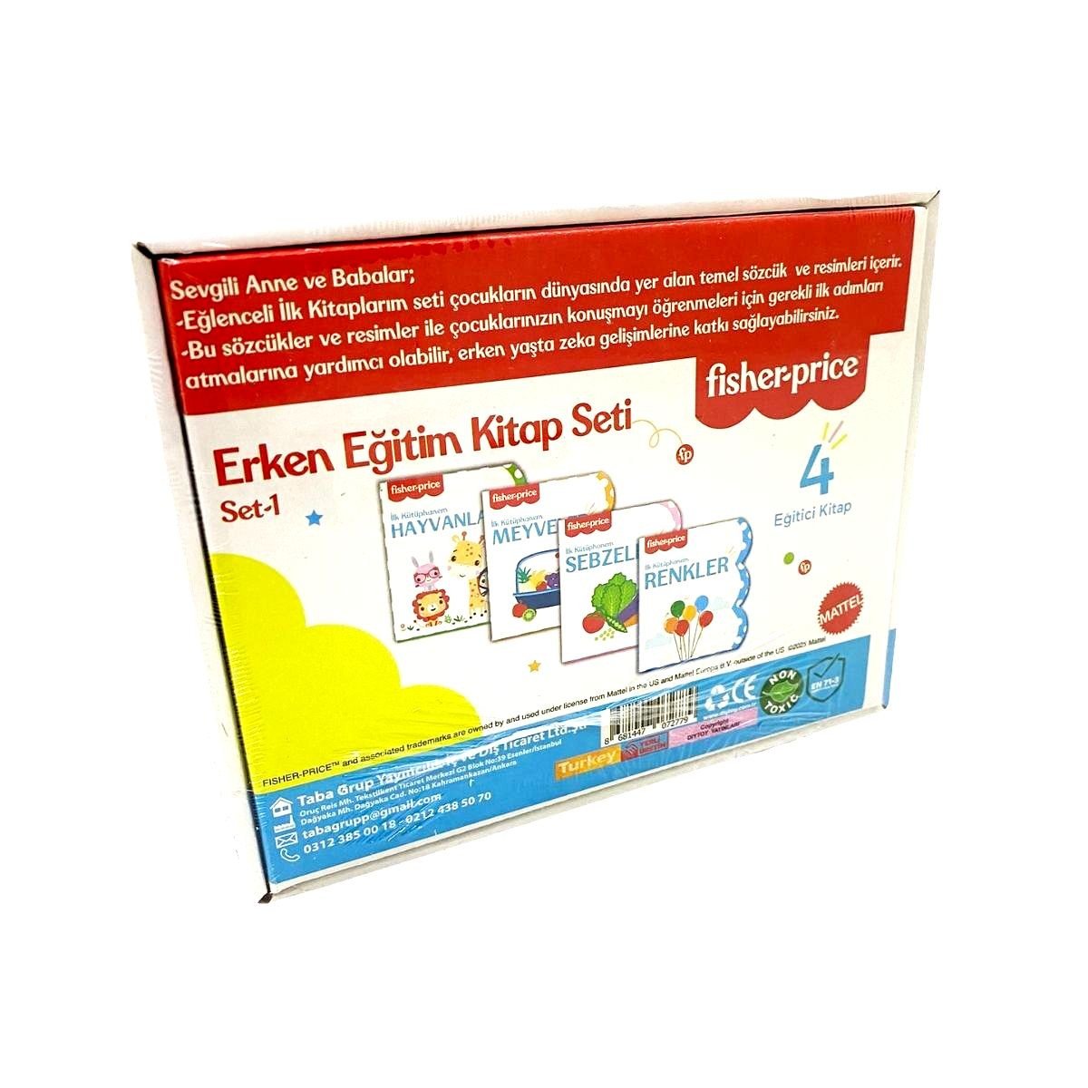FISHER PRICE ILK KUTUPHANEM SETI