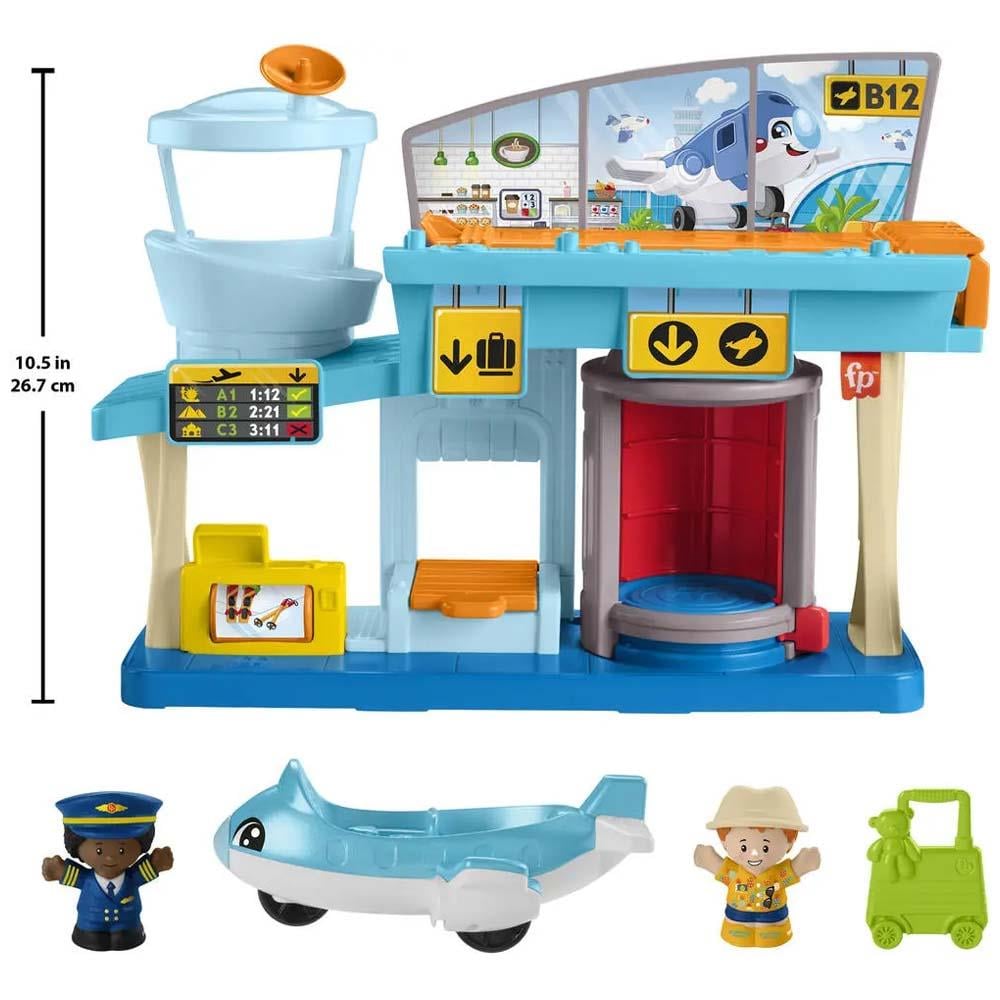 Fisher Price Little People Eğlenceli Havaalanı HTJ26