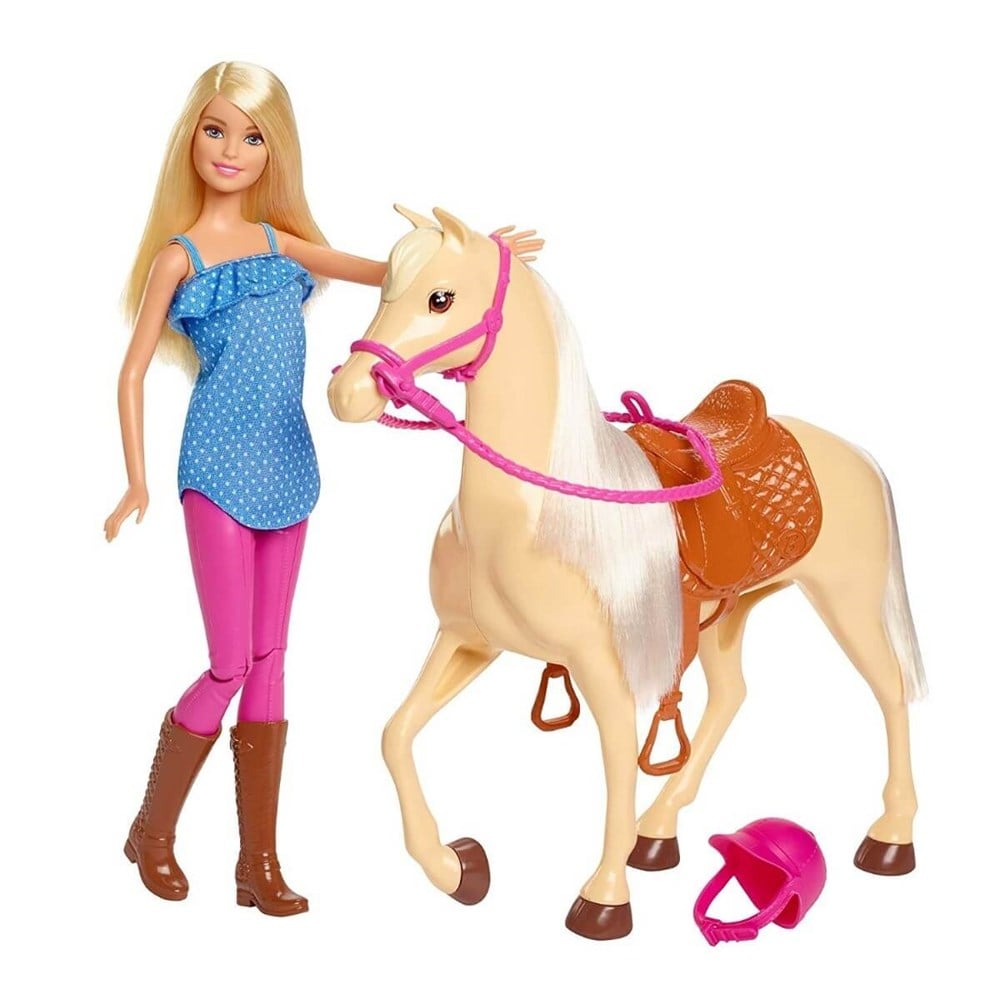 FXH13 BARBIE VE GUZEL ATI OYUN SETI