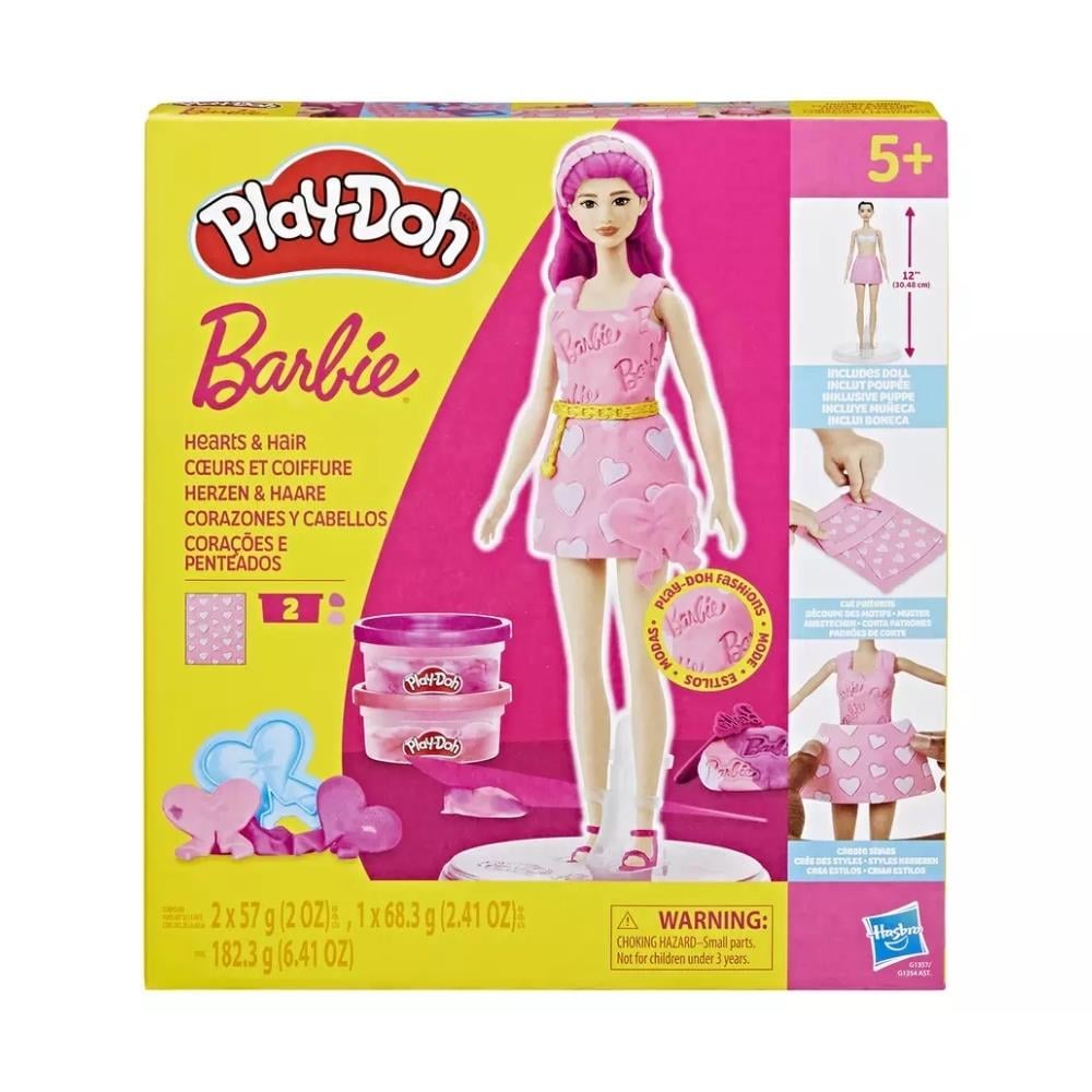 G1357 PLAY-DOH BARBIE HEARTS AND HAIR