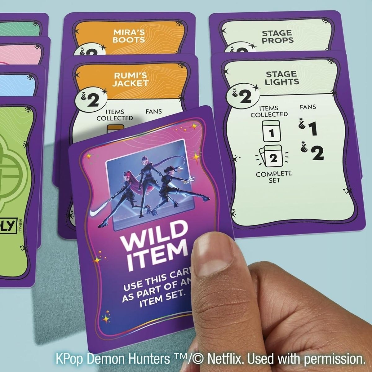 G4498 MONOPOLY DEAL KPOP DEMON HUNTE