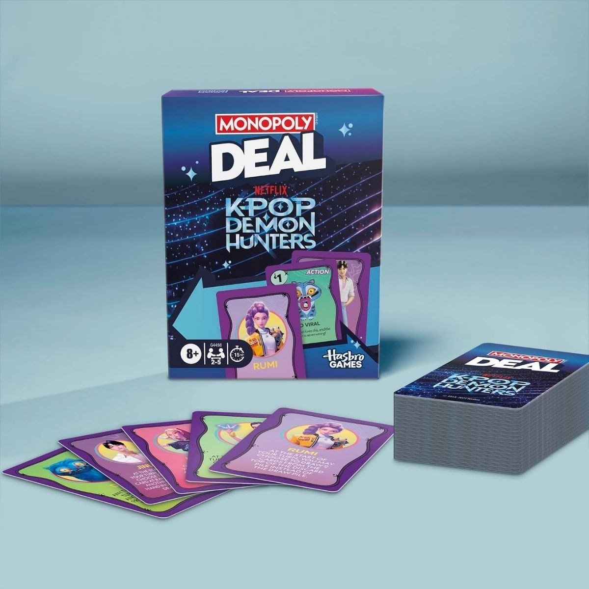 G4498 MONOPOLY DEAL KPOP DEMON HUNTE