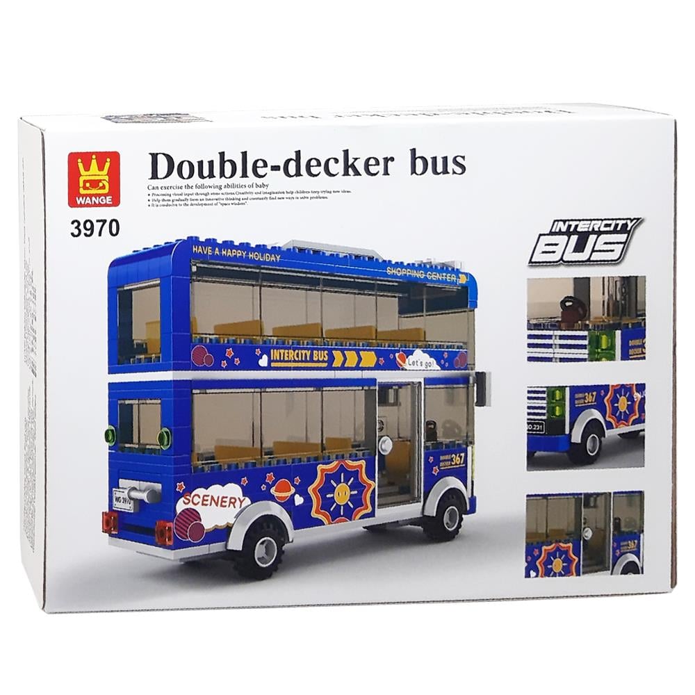 Galtoys Oyuncak Çift Katlı Otobüs 257 Parça 3970