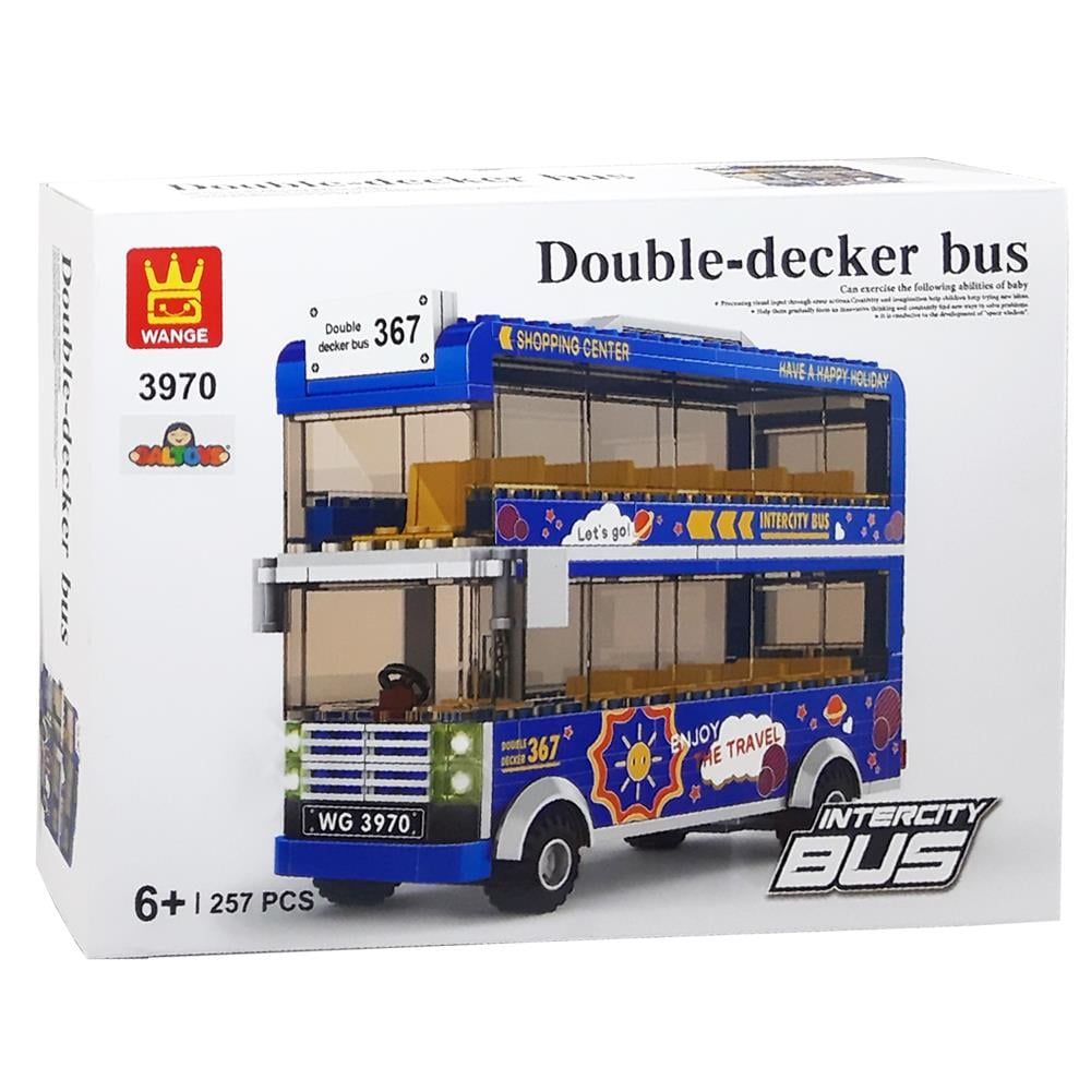 Galtoys Oyuncak Çift Katlı Otobüs 257 Parça 3970