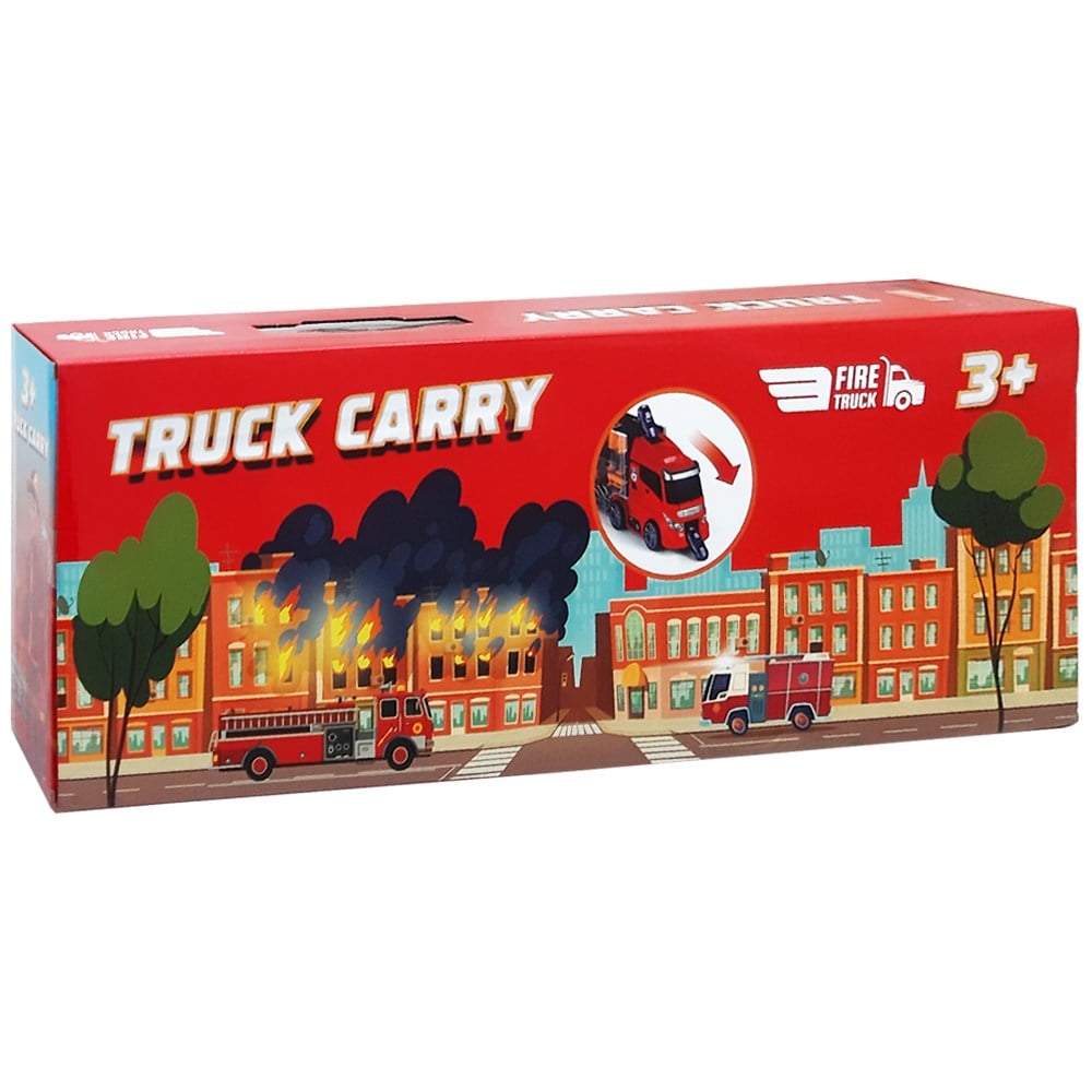 Galtoys Oyuncak İtfaiye Taşıyıcı Tır 15+1 Parça GLT-E405