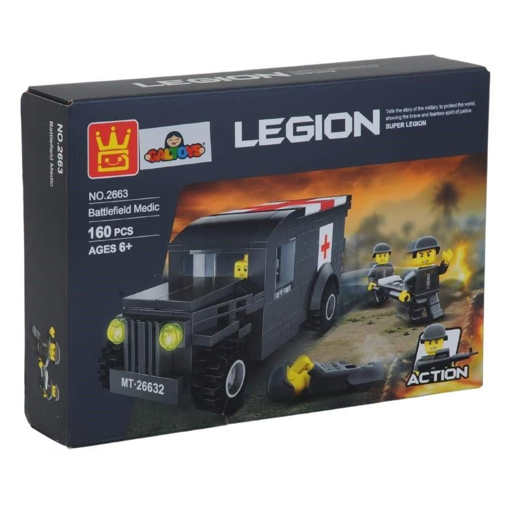 Galtoys Oyuncak Savaş İlk Yardım Ekibi 160 Parça 2663