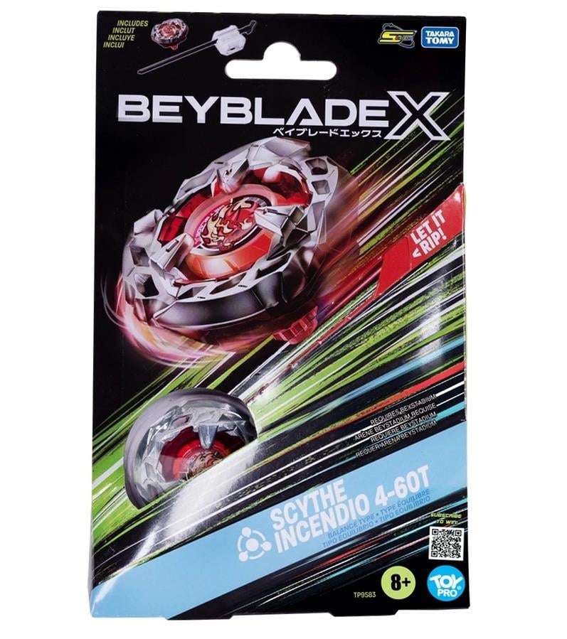Giochi Beyblade 1'li Set Scythe Incendio 4-60T BEY05000