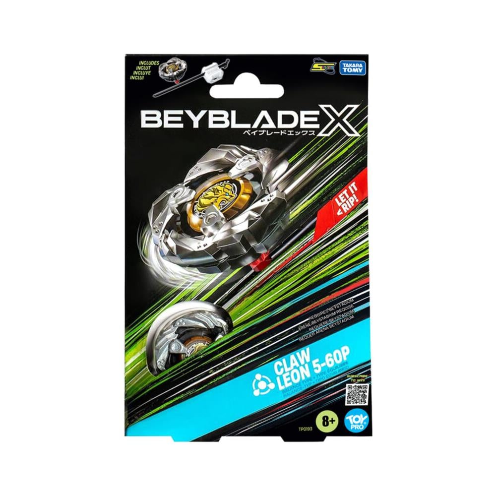 Giochi Beyblade X Claw Leon Başlangıç Paketi 5-60 P-TP0193 BEY03000