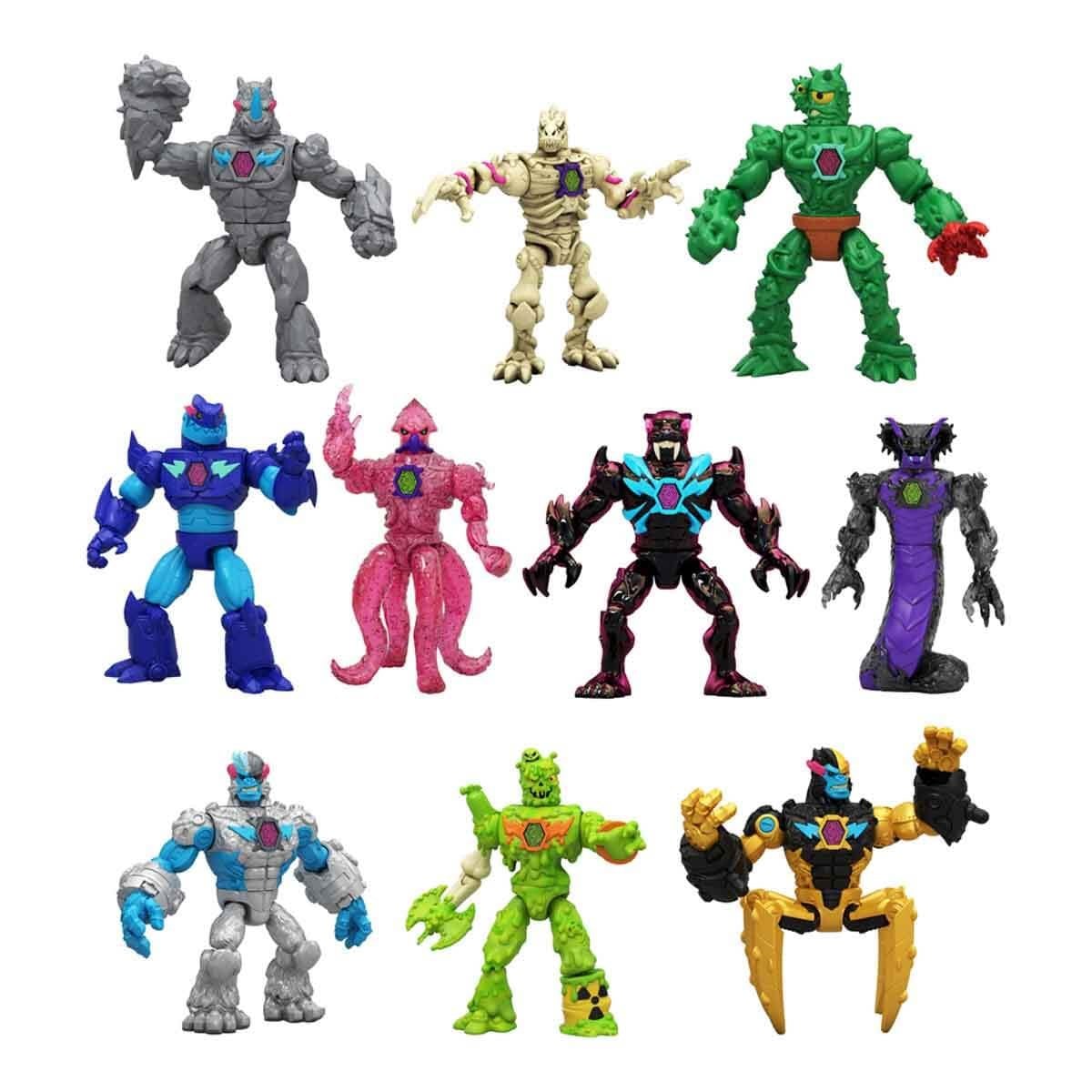 Giochi MrBeast Lab Hybrids Hyper Fusion Serisi Mix Match Aksiyon Figürü Sürpriz Paket BTR15000