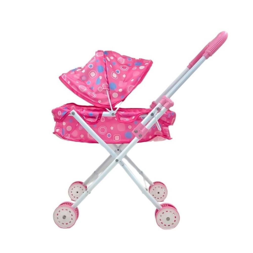 Global Oyuncak Roza Metal Beşikli Puset GL100880