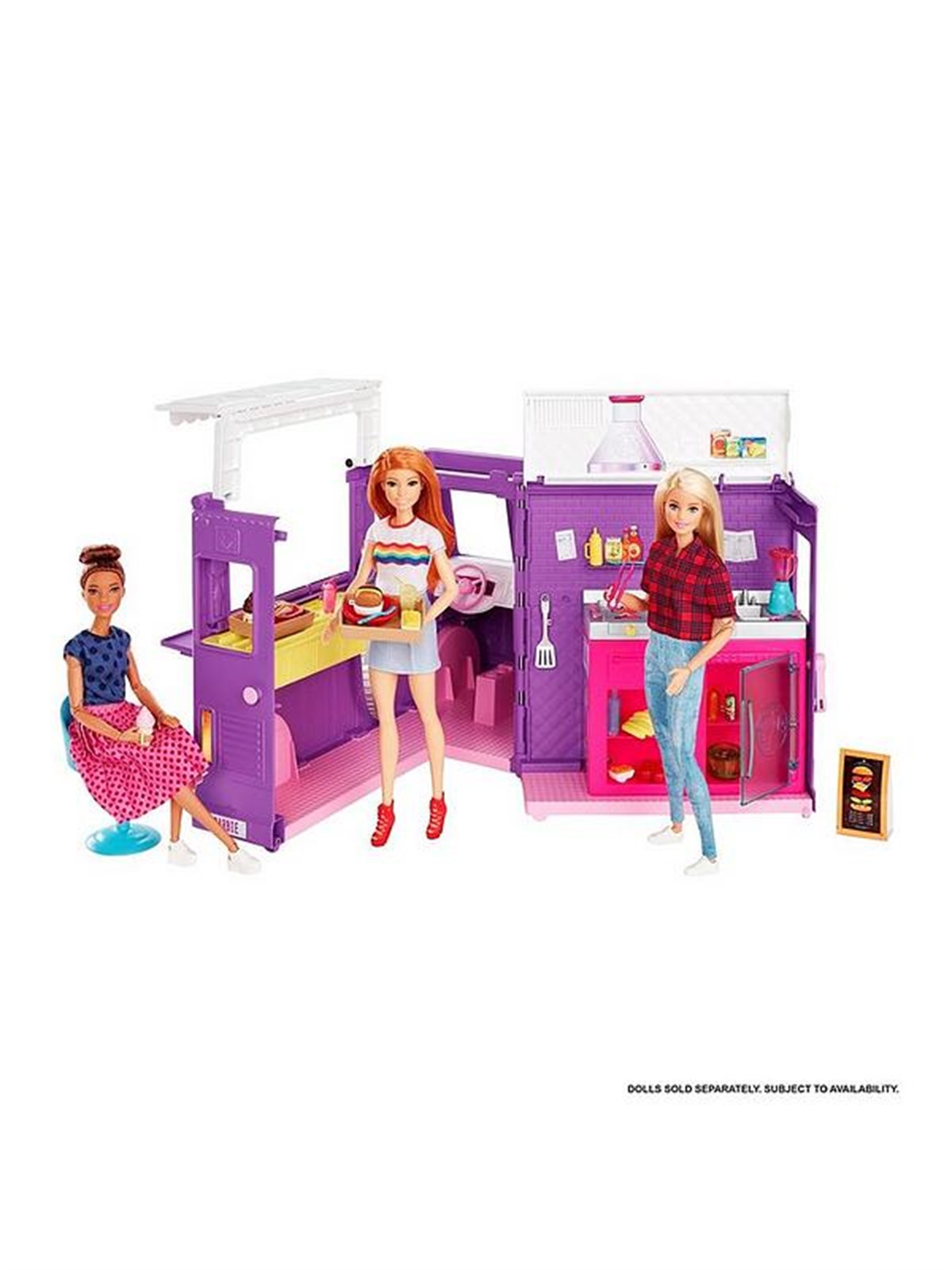 GMW07 BARBIE'NIN YEMEK ARABASI OYUN SETI