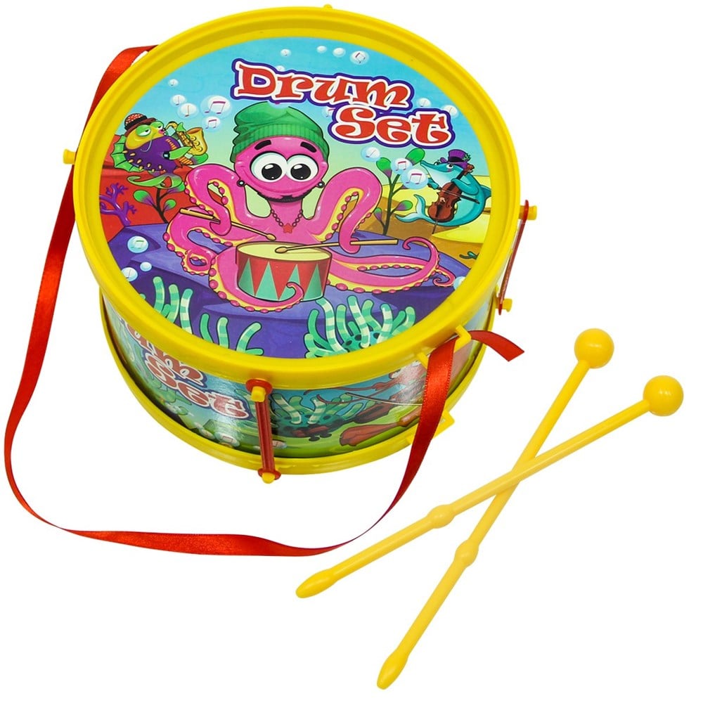 Güçlü Oyuncak Şirin Davul 20 Cm 2832