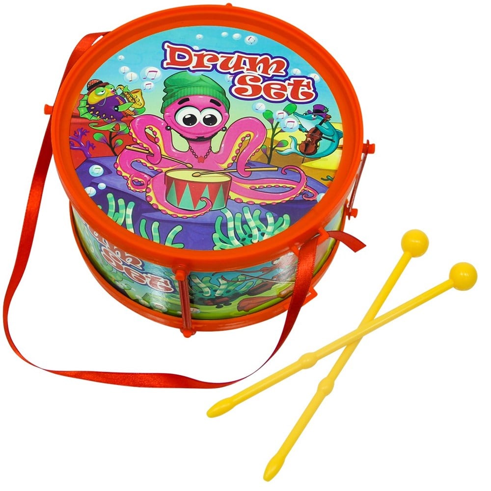 Güçlü Oyuncak Şirin Davul 20 Cm 2832