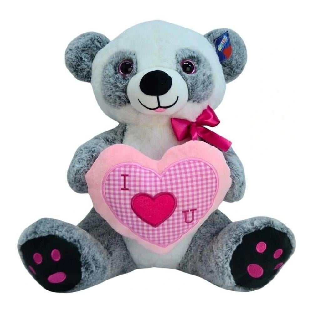 Halley Oyuncak Kalp Tutan Panda 30 Cm PL62909