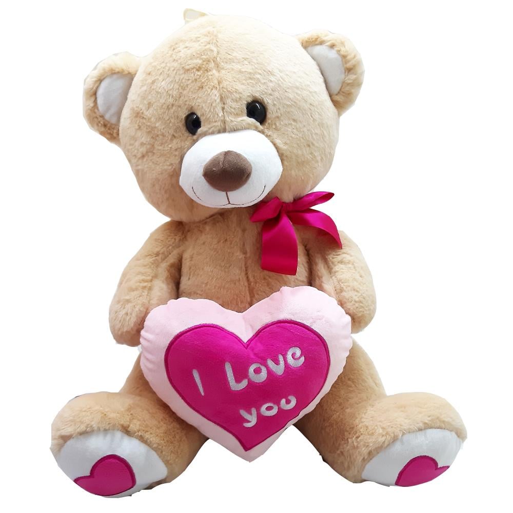 Halley Oyuncak Peluş I Love You Kalpli Ayı 40 Cm PL62286