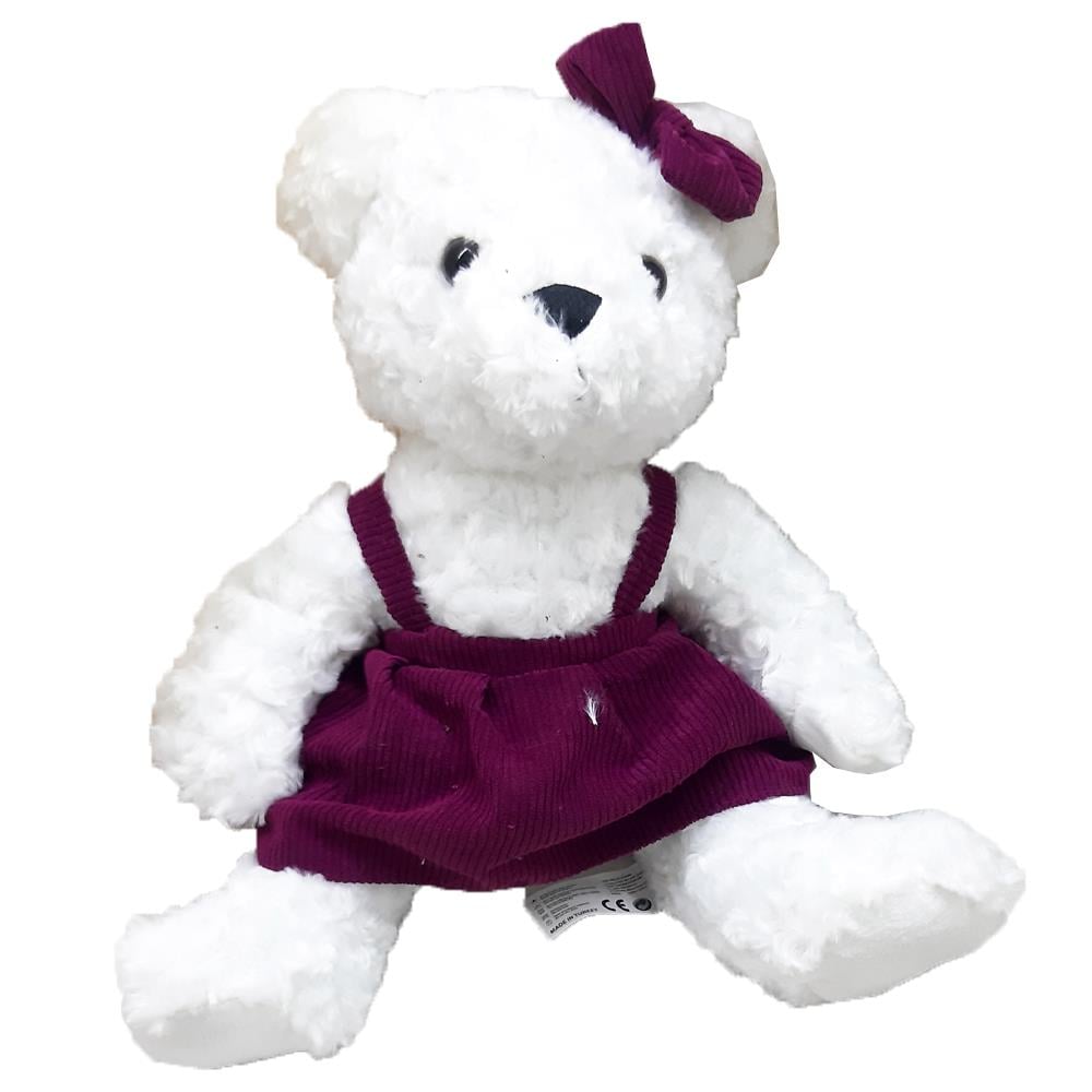 Halley Oyuncak Peluş Kıyafetli Kız Erkek Ayılar 40 Cm PL63006