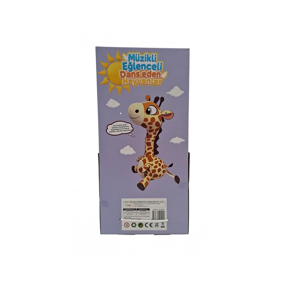 Halley Oyuncak Peluş Konuşan Şaşkın Zürafa 40 Cm PL50109