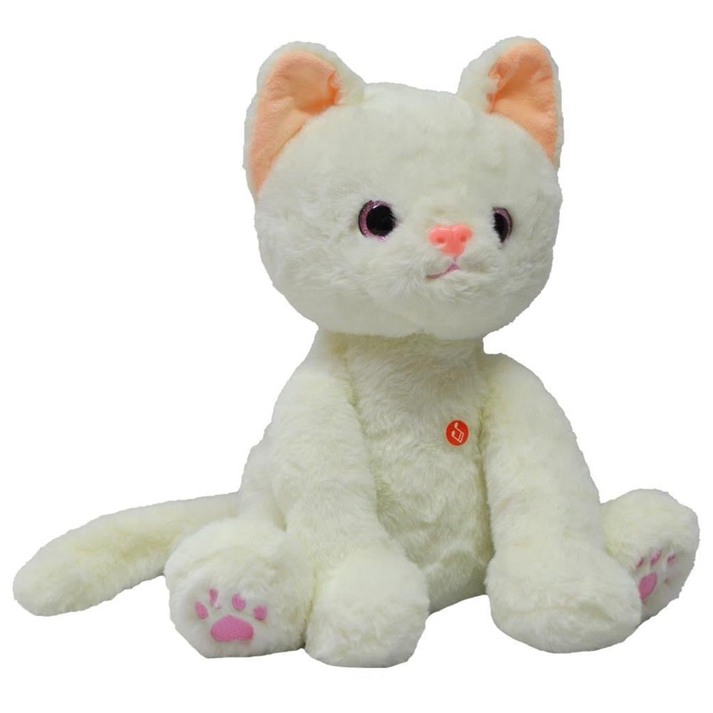 Halley Oyuncak Sesli Peluş Kedi 25 Cm 62302