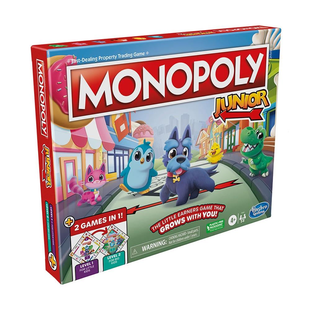 Hasbro Monopoly Junior 2 Si 1 Arada F8562