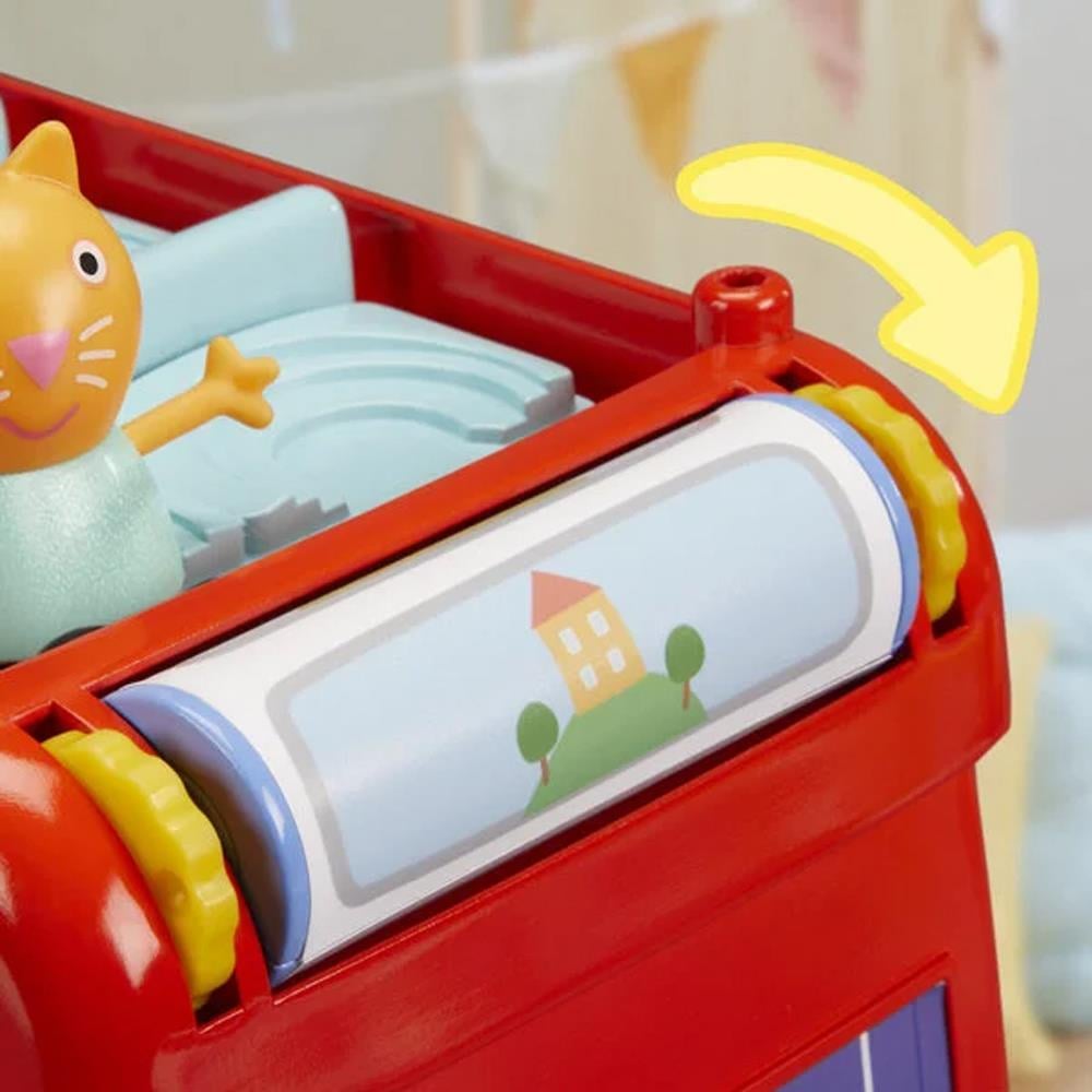 Hasbro Peppa Pig 2'si 1 Arada Parti Otobüsü F8881
