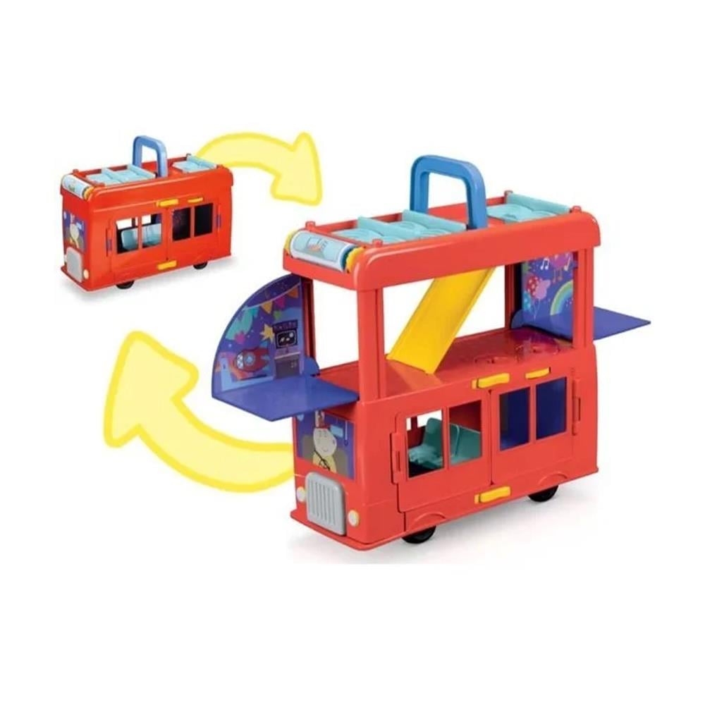 Hasbro Peppa Pig 2'si 1 Arada Parti Otobüsü F8881
